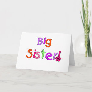 Big Sister T-shirts and Gifts Card