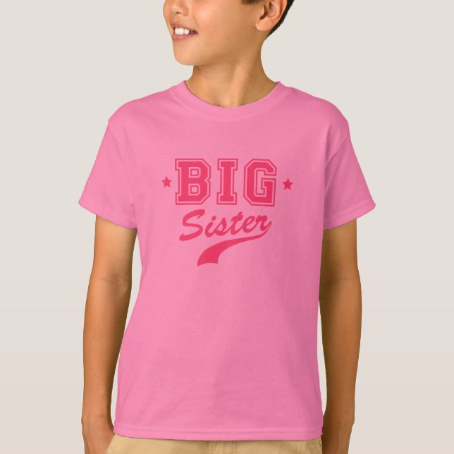 Big Sister Team t-shirts (Front)