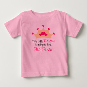 Big Sister To Be Princess Personalized T Shirt