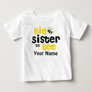 Big Sister to Bee Personalized T-shirt