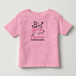 Big Sister Toddler Ringer T-Shirt
