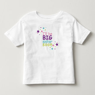 Big sister toddler t-shirt