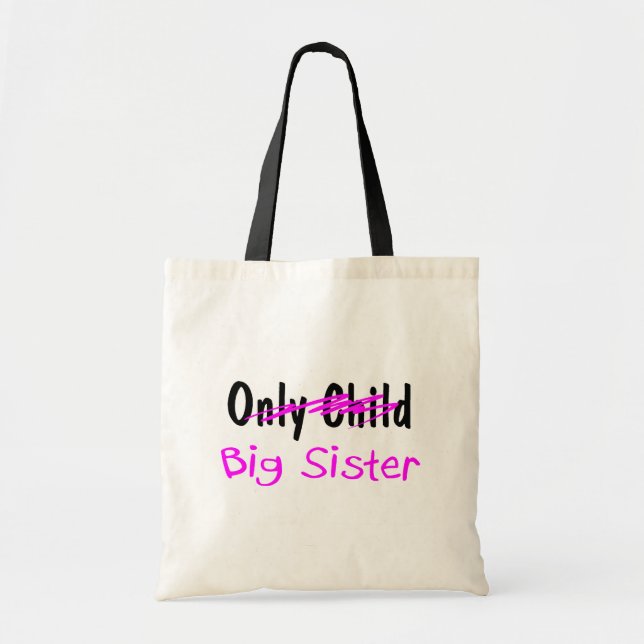 Big Sister Tote Bag (Front)