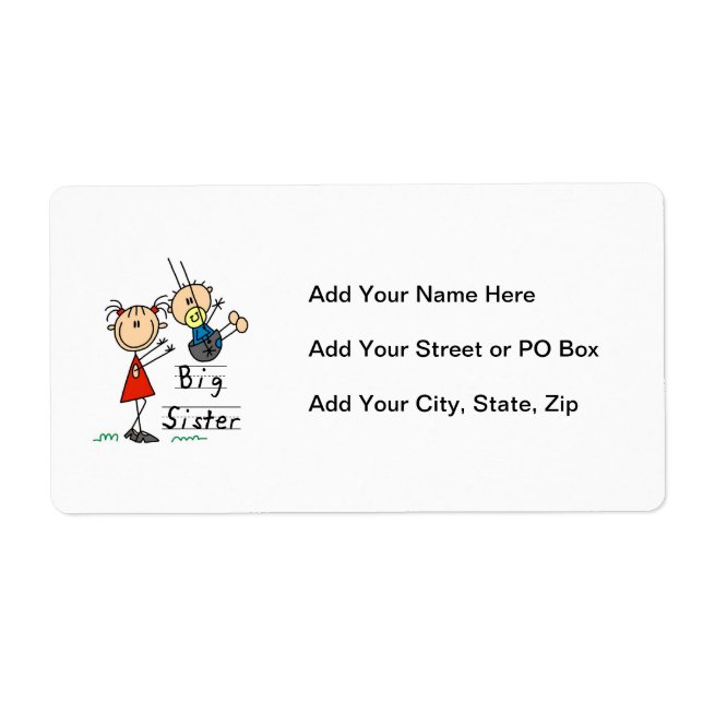 Big Sister with Little Brother Gifts (Front)