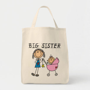 Big Sister With Little Sister T-shirts and Gifts Tote Bag