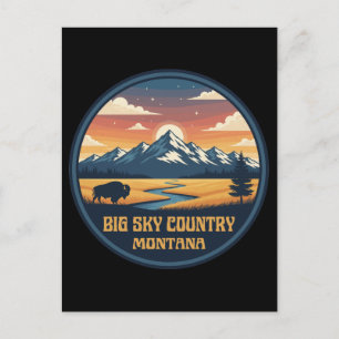 Big Sky Country Montana Postcard