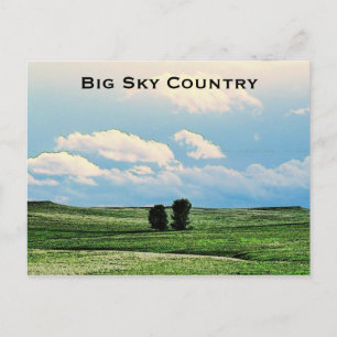 Big Sky Country Postcard