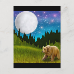 Big Sky Grizzly Postcard