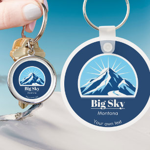 Big sky Montana gift souvenir  Keychain