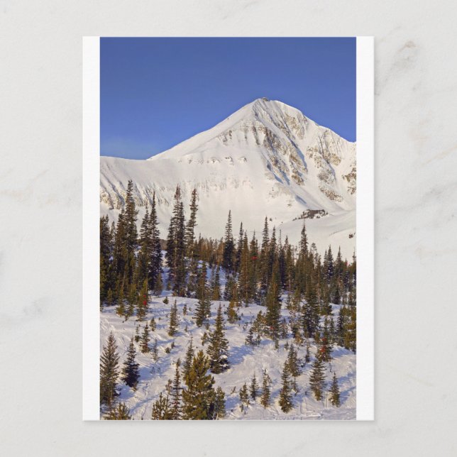Big Sky Montana mountains Postcard (Front)