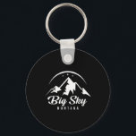 Big Sky Montana Ski Resort Skiing Snowboarding  Keychain<br><div class="desc">Big Sky Montana Ski Resort Skiing Snowboarding</div>