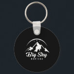 Big Sky Montana Ski Resort Skiing Snowboarding  Keychain<br><div class="desc">Big Sky Montana Ski Resort Skiing Snowboarding</div>