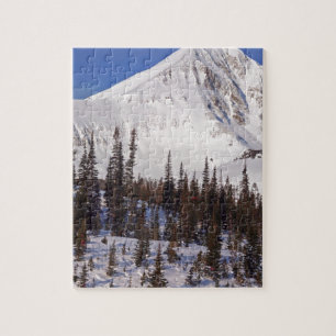 Big Sky Montana skiing and snowboarding resort Jigsaw Puzzle