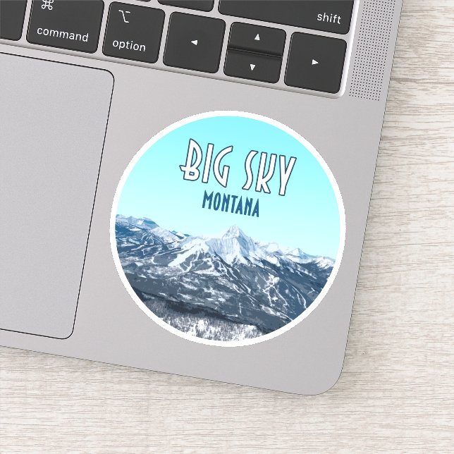 Big Sky Montana Vintage (Detail)