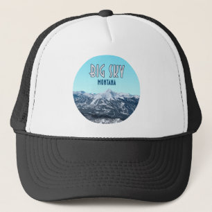 Big Sky Montana Vintage Trucker Hat
