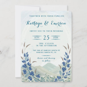 Big Sky Wedding Invitation