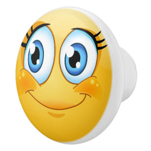 Big Smile Happy Face Drawer Knob - SRF