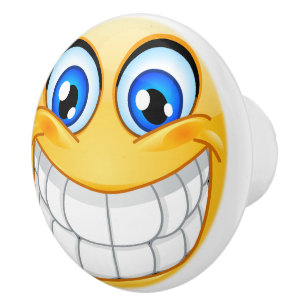Big Smile Happy Face Drawer Knob - SRF