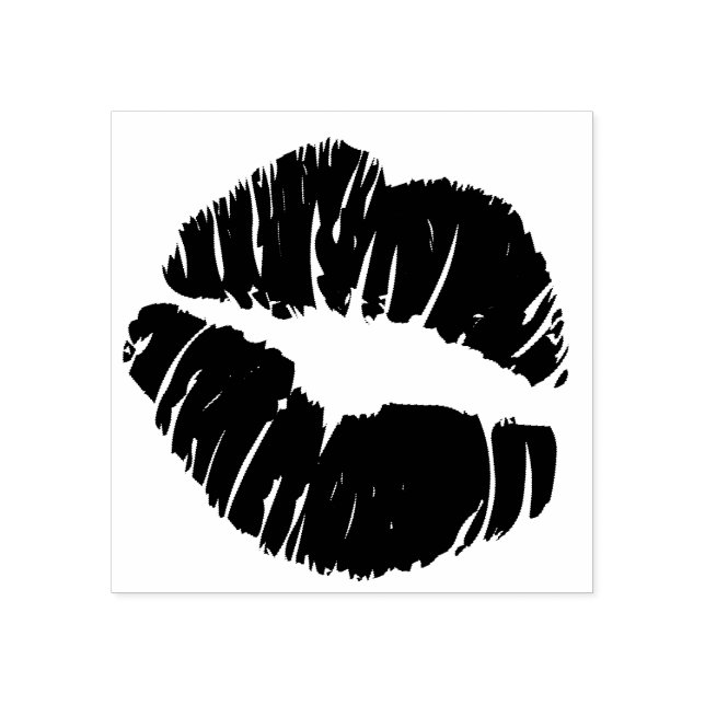 Big Smooch Rubber Stamp (Imprint)