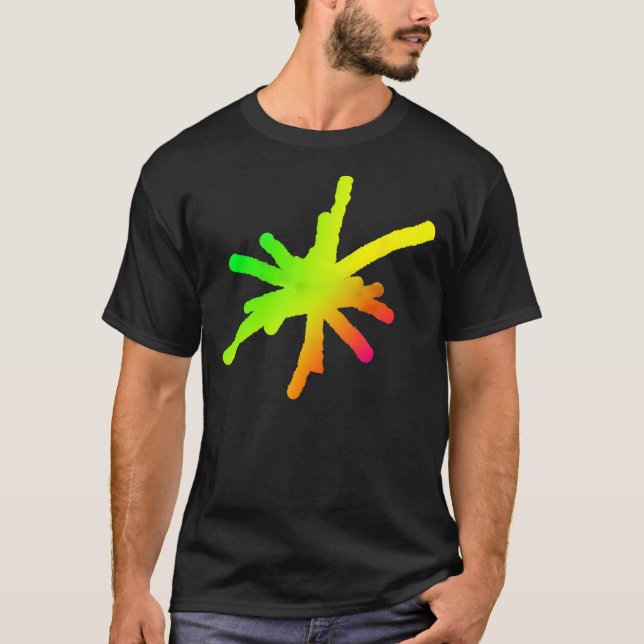 Big Spark - Tye Dye Effect T-Shirt (Front)