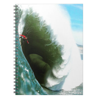 Big Steep Surfing Wave Notebook