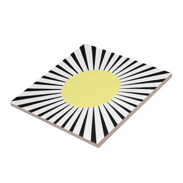 Big Sun Ceramic Tile (Side)