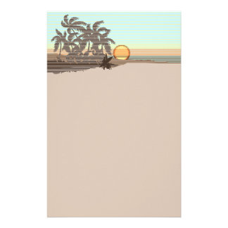 Hawaiian Stationery Templates, Hawaiian Custom Stationery Templates