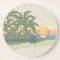 Big Sunset Hawaiian Tiki Bar Coasters