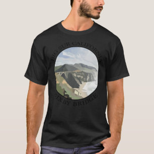 big sur bixby bridge Classic T-Shirt