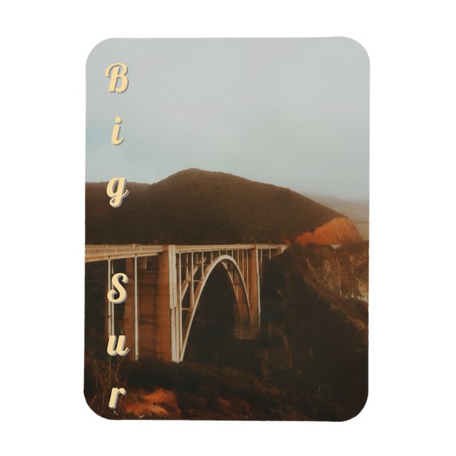 Big Sur, Bixby  Bridge, Highway 1 Magnet (Vertical)