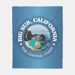 Big Sur (C) Fleece Blanket