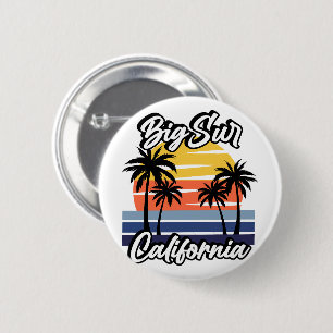 Big Sur California 2 Inch Round Button