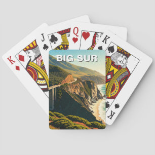 Big Sur California Central Coast Playing Cards