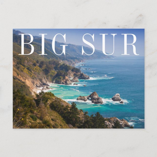 Big Sur California Coast Postcard (Front)