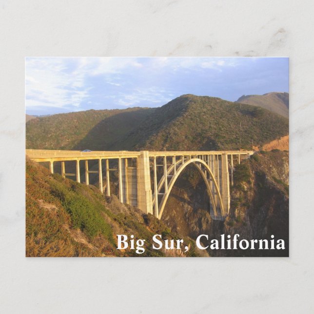 Big Sur, California Postcard (Front)