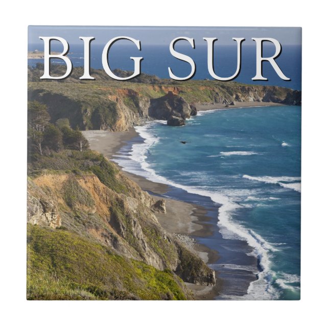 Big Sur Coastline | California Tile (Front)