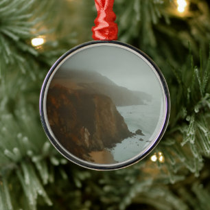 Big Sur Exploring Metal Ornament