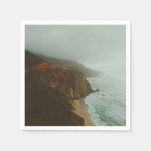 Big Sur Exploring Napkin (Front)