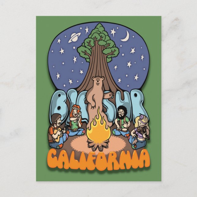 Big Sur III Postcard (Front)