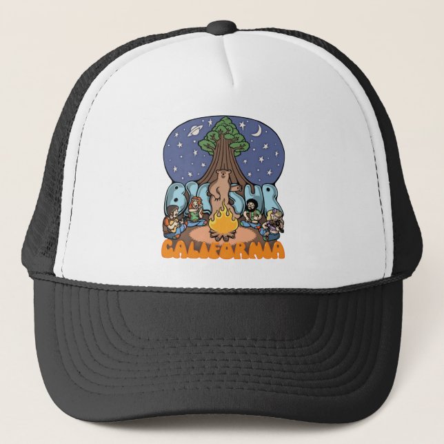 Big Sur III Trucker Hat (Front)