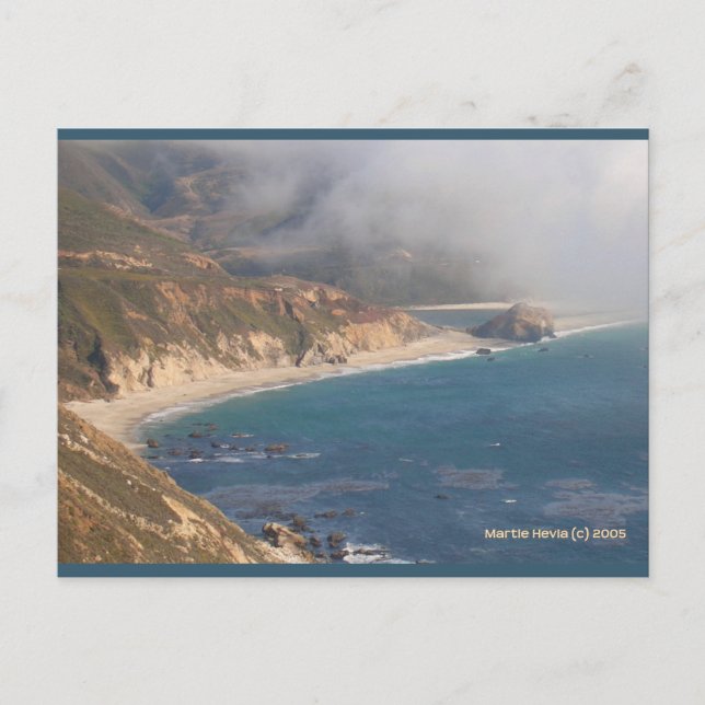 Big Sur Rocky Beach | Carte postale Blue Beach Son (Devant)