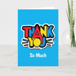 Big Thank You From Heart Appreciation Message Card