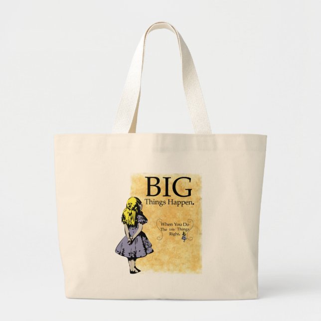 Big Things Happen Bag (Front)
