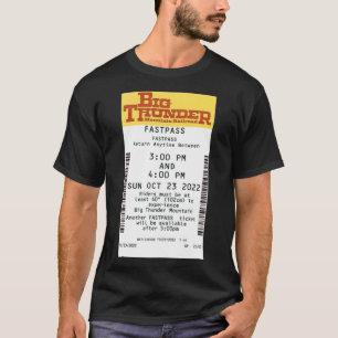 Big Thunder Mountain Fastpass 2022 Classic T-Shirt