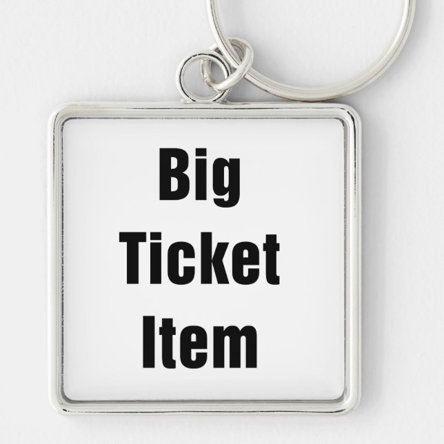 Big Ticket Item Keychain (Front)