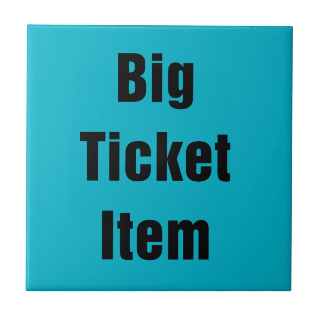 Big Ticket Item Tile (Front)