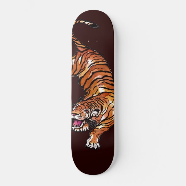 Big Tiger Skateboard (Front)