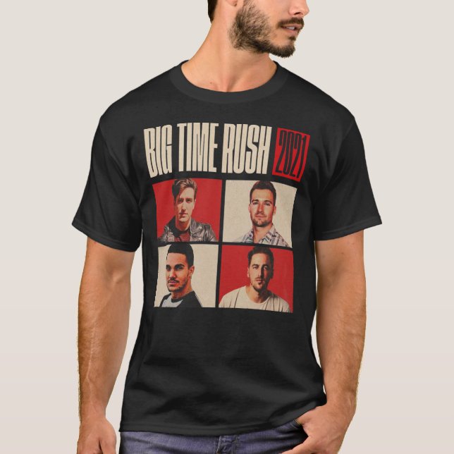 Big Time Rush BTR   T-Shirt (Front)