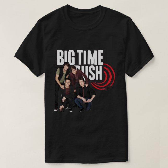 Big Time Rush logo and members   T-Shirt (Design Front)