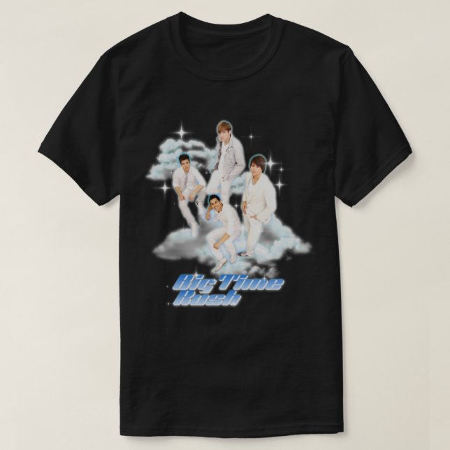 Big Time Rush vintage band tee    (Design Front)